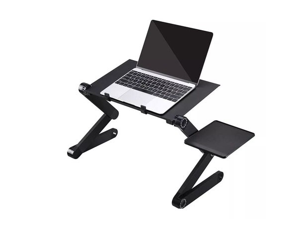 &u+ MESA NOTEBOOK LAPTOP PLEGABLE REGULABLE CON COOLERS BH-T8